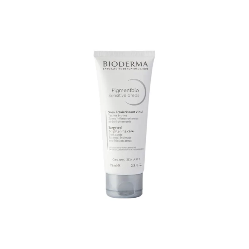 Kit Bioderma Pigmentbio – Sabonete Líquido e Creme Clareador Corporal Sensitive Areas 75ml - Imagem 2