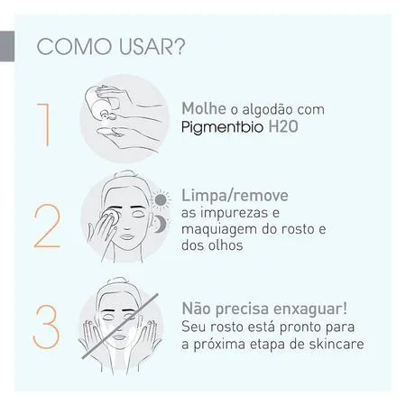 Água Micelar Clareadora Bioderma – Pigmentbio H2O – 250ml - Imagem 3
