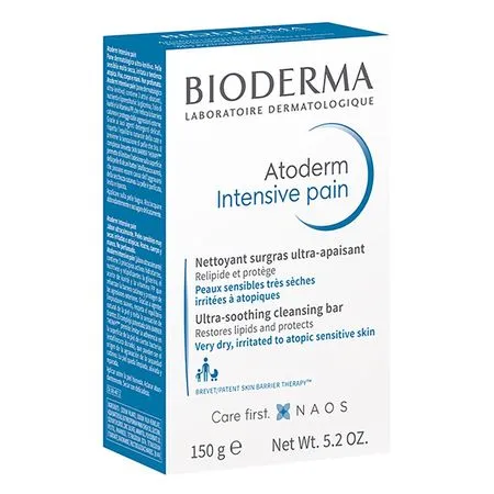 Atoderm Pain Bioderma – Barra de Limpeza hidratante para Pele Seca – 150g