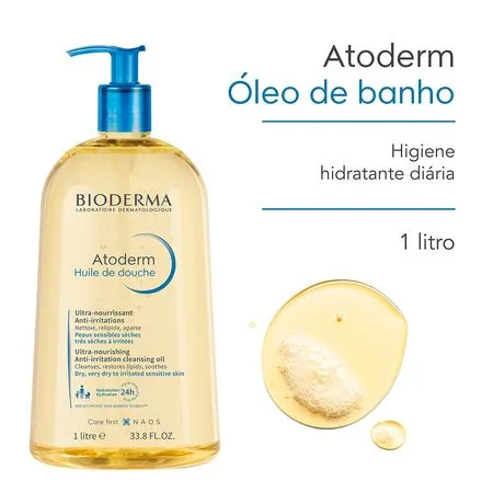 Óleo de Banho Hidratante Bioderma – Atoderm – 1L - Imagem 4