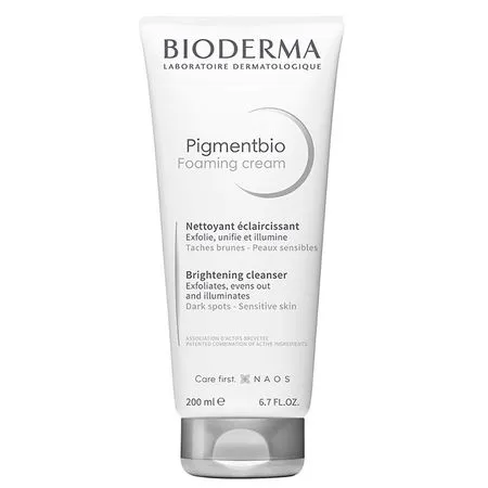 Creme de Limpeza Clareador Bioderma – Pigmentbio Foaming Cream – 200ml