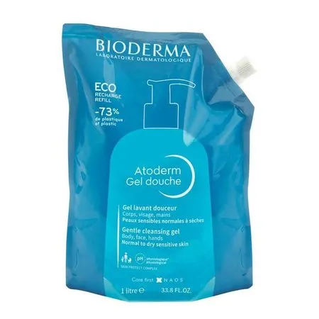 Gel de Banho Bioderma Atoderm Refil Gel Douche – 1L