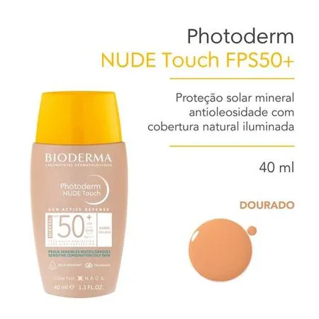 Protetor Solar com Cor Bioderma – Photoderm Nude Touch FPS 50+ – 3.0 - Imagem 2